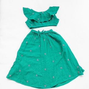 NWT Pink Chicken matching skirt set!